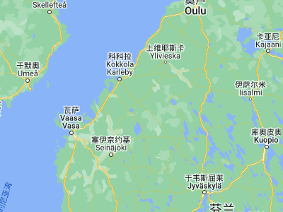 Map showing location of Veteli (63.47839, 23.78285)