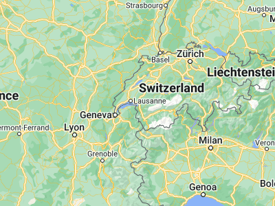 Map showing location of Vevey (46.46116, 6.84328)