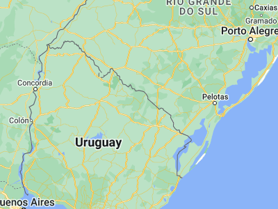 Map showing location of Vichadero (-31.8, -54.71667)