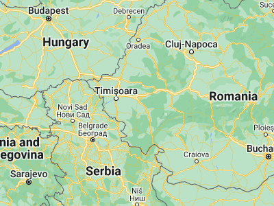 Map showing location of Victor Vlad Delamarina (45.64056, 21.89278)