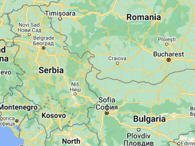 Map showing location of Vidin (43.99, 22.8725)