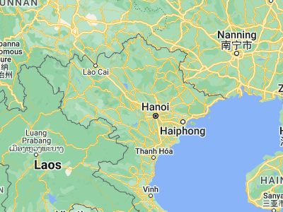 Map showing location of Việt Trì (21.30654, 105.41885)
