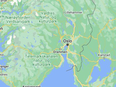 Map showing location of Vikersund (59.96592, 9.99501)