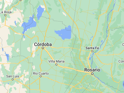 Map showing location of Villa Concepción del Tío (-31.32259, -62.81354)