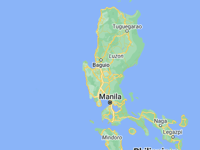 Map showing location of Villanueva (15.7956, 120.55273)