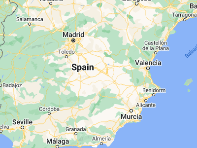 Map showing location of Villarrobledo (39.26992, -2.60118)