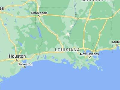 Map showing location of Ville Platte (30.68797, -92.27152)