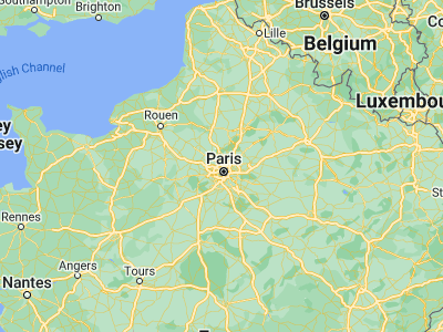 Map showing location of Villeneuve-la-Garenne (48.93935, 2.31478)