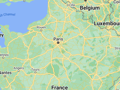 Map showing location of Villeneuve-Saint-Georges (48.73219, 2.44925)