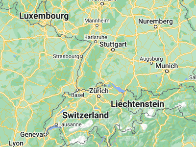 Map showing location of Villingen-Schwenningen (48.06226, 8.49358)