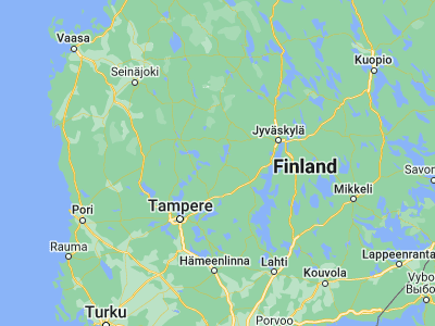Map showing location of Vilppula (62.02121, 24.50483)