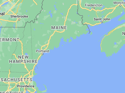 Map showing location of Vinalhaven (44.04814, -68.8317)