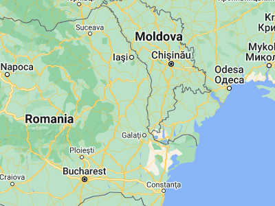 Map showing location of Vinderei (46.15, 27.8)
