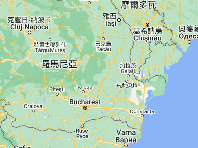 Map showing location of Vintilă Vodă (45.46667, 26.71667)