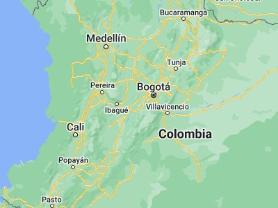Map showing location of Viotá (4.43713, -74.52157)