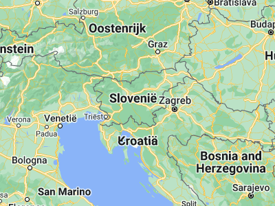 Map showing location of Vir pri Stični (45.9525, 14.81778)