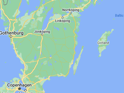 Map showing location of Virserum (57.31667, 15.58333)