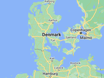 Map showing location of Vissenbjerg (55.38482, 10.13784)