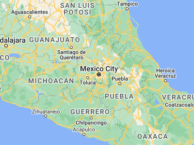 Map showing location of Vista Hermosa (19.51667, -99.21667)