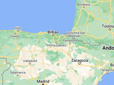Map showing location of Gasteiz / Vitoria (42.85, -2.66667)