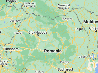 Map showing location of Voivodeni (46.7, 24.63333)