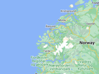 Map showing location of Volda (62.14762, 6.07408)