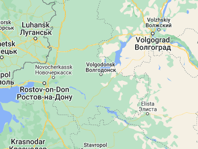 Map showing location of Volgodonsk (47.51361, 42.15139)