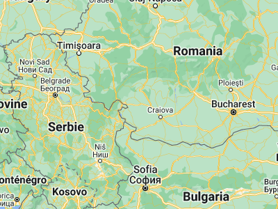 Map showing location of Voloiacu (44.61667, 23.1)