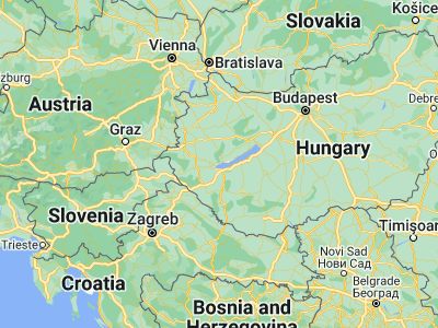Map showing location of Vonyarcvashegy (46.75742, 17.31172)