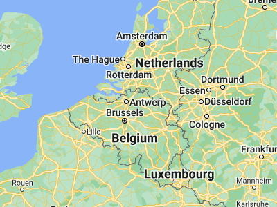 Map showing location of Vorselaar (51.20243, 4.77259)