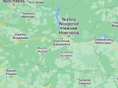 Map showing location of Vorsma (55.99062, 43.27248)