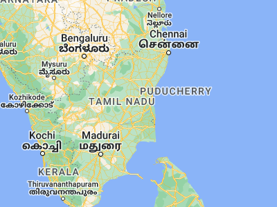 Map showing location of Vriddhāchalam (11.5, 79.33333)