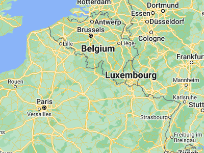 Map showing location of Vrigne-aux-Bois (49.73716, 4.85567)