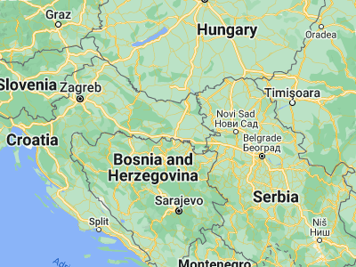 Map showing location of Vrpolje (45.21056, 18.40556)