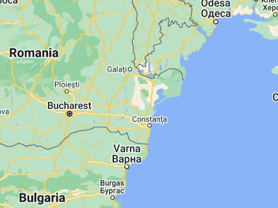 Map showing location of Vulturu (44.65, 28.26667)