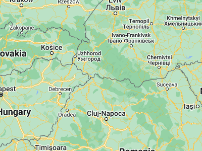 Map showing location of Vyshkovo (48.04911, 23.42113)