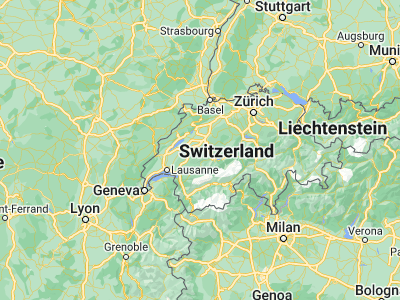 Map showing location of Wahlern (46.82806, 7.35318)