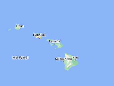 Map showing location of Waihee-Waiehu (20.92494, -156.50758)