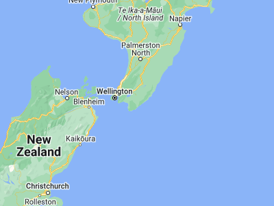 Map showing location of Waipawa (-41.41222, 175.51528)