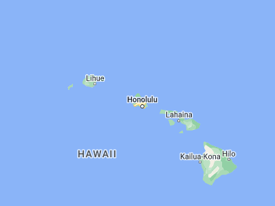 Map showing location of Waipi‘o (21.41833, -158.00056)