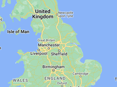 Map showing location of Wakefield (53.68331, -1.49768)