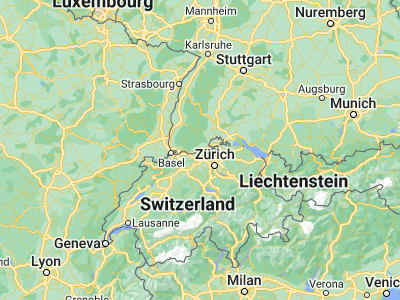 Map showing location of Waldshut-Tiengen (47.62323, 8.21717)