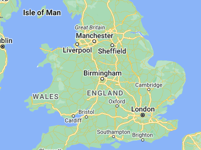 Map showing location of Walsall (52.58528, -1.98396)