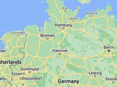 Map showing location of Walsrode (52.86147, 9.5926)