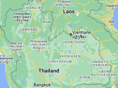 Map showing location of Wang Saphung (17.30097, 101.7685)