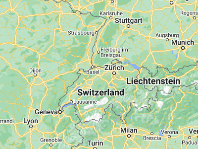 Map showing location of Wangen (47.34365, 7.86982)
