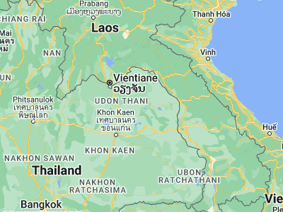 Map showing location of Warichaphum (17.29409, 103.63816)