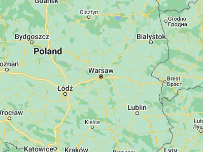 Map showing location of Warsaw (52.22977, 21.01178)