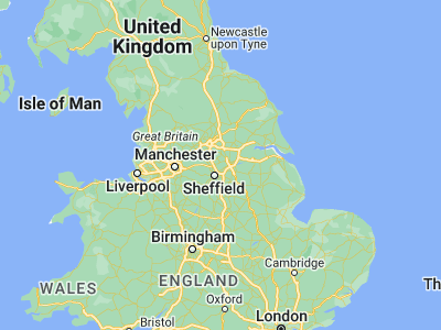 Map showing location of Wath upon Dearne (53.50291, -1.3458)