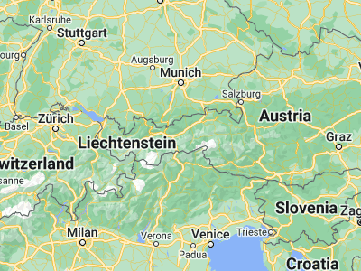 Map showing location of Wattens (47.28333, 11.6)